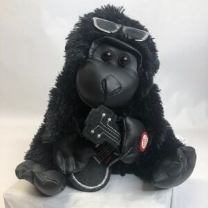 HugFun Singing Dancing "Wild Thing" Gorilla‎ Plush Guitar Stuffed Animal Works